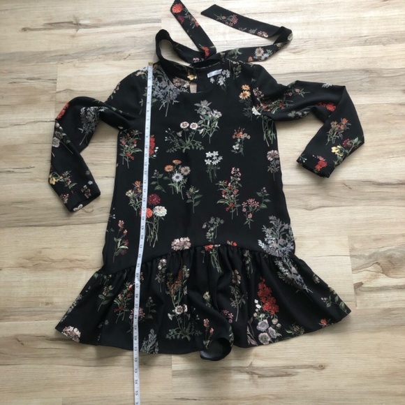 Zara Black and White Ruffled Tiered Romper - Picture 2 of 9